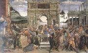 Punishment of the Rebels Sandro Botticelli